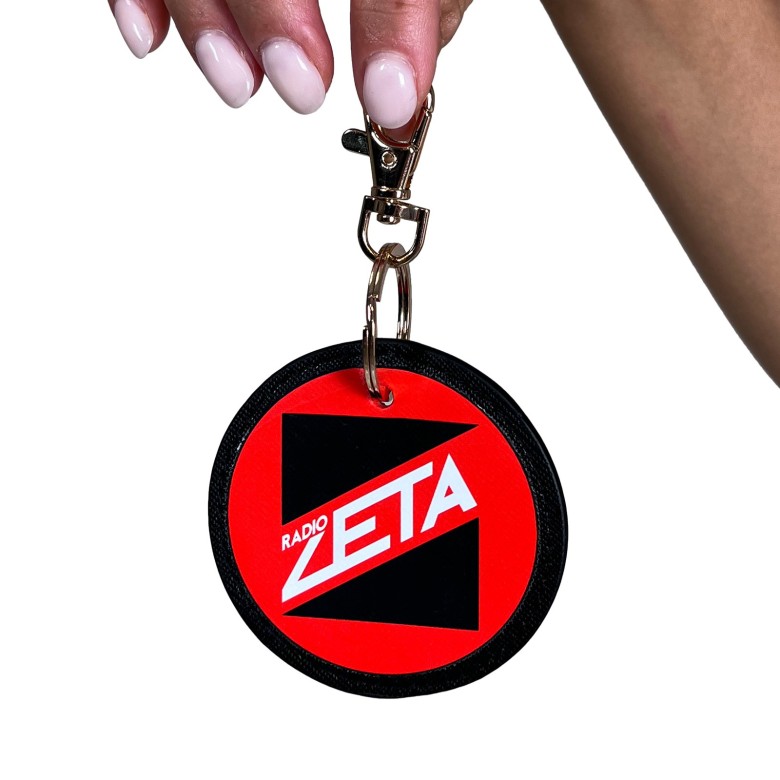 PORTACHIAVI RADIO ZETA