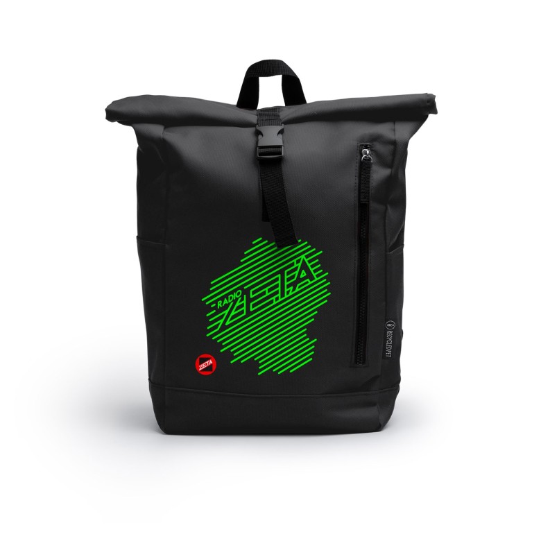 ZAINO TEMPO LIBERO NERO RADIO ZETA