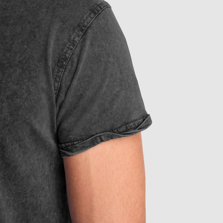 T-SHIRT UNISEX NERO VINTAGE RADIOFRECCIA
